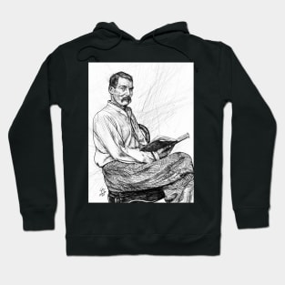 RICHARD FRANCIS BURTON pencil portrait Hoodie